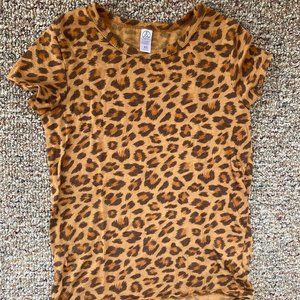 Alternative leopard print t-shirt